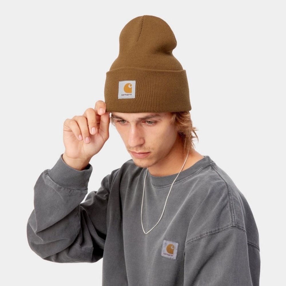 Carhartt Brown Beanie - Adult Acrylic Beanie